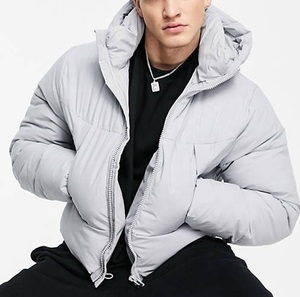 Manteau d'hiver Hommes Doudoune Doudoune personnalisée Doudoune rembourrée chaude vêtements d'hiver Vestes pour hommes à capuche Bonne qualité - Product Image 5
