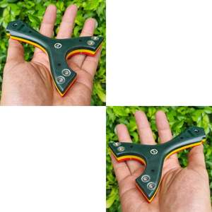 Handcrafted Bimbim Wooden <b>Slingshot</b> Fun Outdoor Sling Toy for Kids and Adults Traditional Wood Handle <b>Slingshot</b> for Playtime - Product Image 3