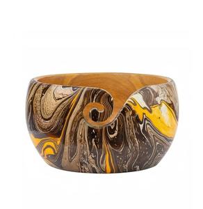 Bol en fil de bois fait main cadeau pour tricoter un porte-écheveau en palissandre meilleur cadeau pour mère anniversaire bol à tricoter de Noël - Product Image 3