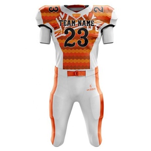 Uniformes de fútbol americano al por mayor para conjuntos de equipos camiseta de fútbol americano personalizada con logotipo bordado cosido - Product Image 2