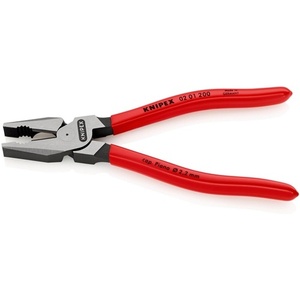 Alicates Combinados Reforzados KNIPEX de 200 mm con Recubrimiento Plástico y Cuchilla de Utilidad - Product Image 5