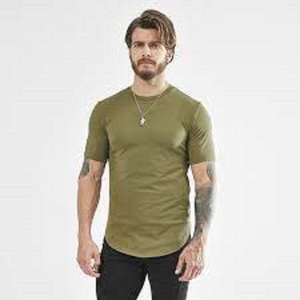 เสื้อครึ่งตัวแขนสั้นผ้าคอตตอนโพลีเอสเตอร์รุ่นเฮฟวีเวตสำหรับทั้งชายและ180gsm มีโลโก้ที่กำหนดได้เองสินค้ามาใหม่ - Product Image 2