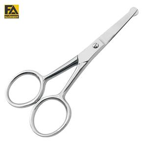 Ciseaux professionnels personnalisés pour les poils du nez Instruments de manucure en acier inoxydable Outil de soins de beauté - Product Image 1