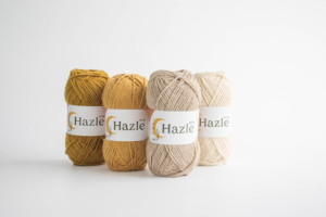 Hazle (100g) Hilo combinado de lana acrílica para manta Bolsa de ropa Crochet para tejedores Hecho en Corea del Sur Hilo de alta calidad - Product Image 4