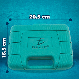 Set di 7 Utensili Manuali per Manutenzione Domestica, Chiavi in Plastica CR-V in Valigetta Rigida, Peso Incluso - Product Image 2