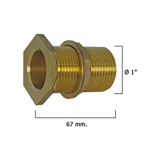 Raccordo di uscita serbatoio con filettatura da 1 pollice - Product Image 1