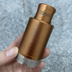 ดอกสว่านเจาะกระเบื้องพอร์ซเลนแบบเพชร, ดอกสว่านเจาะแกนเพชรแบบเชื่อมด้วยระบบสุญญากาศสำหรับหินเผา/แผ่นพอร์ซเลน/เดคตัน - Product Image 2