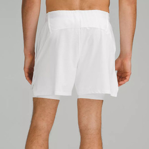 Pantalones Cortos Deportivos de Secado Rápido para Hombre, Tejido de Lona, 100% Poliéster, Transpirables, con Cordón, para Playa, Running, Tenis, 2026 - Product Image 3