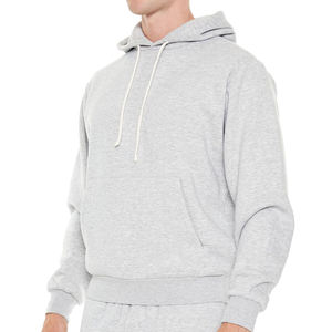 OEM personalizado otoño bordado Sudadera con capucha fabricante de alta calidad de algodón de lana sudadera de gran tamaño para la venta al por mayor - Product Image 2