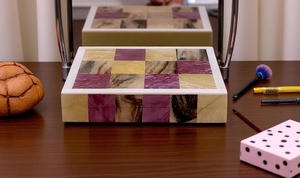 Premium Quality Customized Color Size Bone Inlay <b>Wood</b> Artisan Handcrafted Floral Pattern <b>Jewelry</b> Trinket <b>Box</b> Decorative Storage - Product Image 4