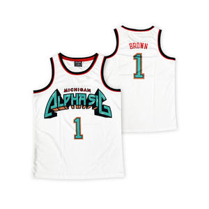 Maillots de basket-ball, maillots d'équipe sportive, maillots de cheerleading, maillots de basket-ball 100% polyester, sublimés sur mesure, maillots de cheerleading pour filles, maillots de baseball - Product Image 1