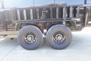 Thủy lực Dump Trailer 7x14 cảnh quan thiết bị 3ft bên - Product Image 4