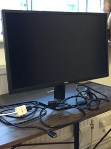 Monitor D-ell 24 SE2425HM Full HD (1920x1080) 100 MHz IPS 5ms VESA (100x100mm) Hitam 400cd/<span class=keywords><strong>m</strong></span> Kecerahan 16:9 - Product Image 5