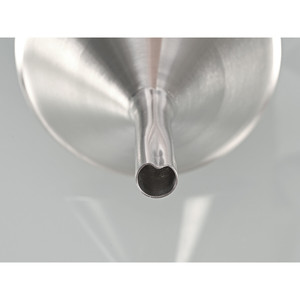 Shallow <b>Stainless</b> <b>Steel</b> <b>Bowl</b> Angular Design Hygienic Compact and Durable-Burkle GmbH Made in Germany - Product Image 4