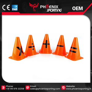 Marcador de cono de agilidad para entrenamiento de fútbol, marcador de tráfico de seguridad, conos de fútbol disponibles al precio más bajo - Product Image 6