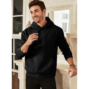 Ropa de calle de invierno personalizada nuevo OEM ODM 355G algodón polar lavado ácido sin cuerdas sudaderas con capucha al por mayor hombres Sudadera con capucha Unisex - Product Image 5