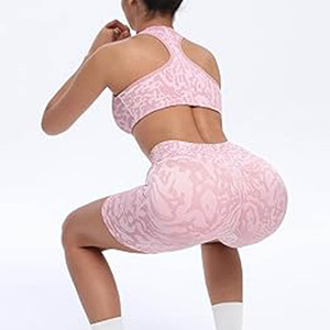 Séchage rapide et respirant Gym Wear femmes Yoga ensemble professionnel fabriqué en usine sans couture Gym vêtements de sport femmes 2 pièces ensemble - Product Image 5