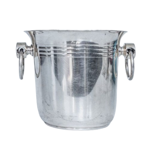 Cubo de Metal para Cerveza, Enfriador de Bebidas, Acabado Brillante, Personalizado, Acero Inoxidable, Vino, Champán, Cubo con Asas - Product Image 1