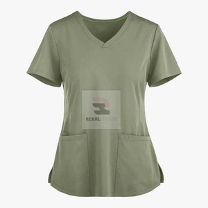 เสื้อสครับสำหรับโรงพยาบาลเสื้อสครับสำหรับผู้ชาย/ผู้หญิง - Product Image 5