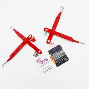 Pince à cils en vison à breloques en forme de papillon pince à épiler à breloques en acier inoxydable pince à épiler en extension de cils durable - Product Image 3