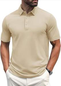 Polo à manches courtes pour hommes, 100% coton, meilleure vente en gros OEM orienté vers l'exportation, qualité, design personnalisé, dernier cri tendance 220GSM - Product Image 2