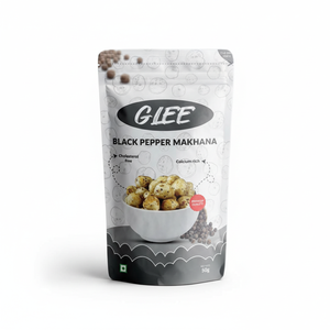 Nueces Makhana Tostadas Picantes con Sabor a Pimienta Negra, 50g, Sin Gluten, Bajas en Grasa, en Bolsa Doypack - Product Image 1