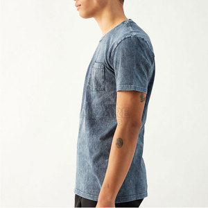 Camisetas de Hombre con Lavado Ácido de la Mejor Calidad, Nuevo Estilo, Hechas a Medida, Ropa de Verano - Product Image 3