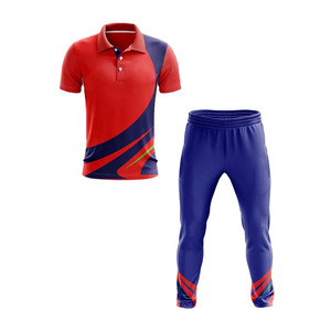 เสื้อคริกเก็ตและกางเกงชุดฟุตบอลระบายอากาศออกแบบโลโก้ได้ตามต้องการ - Product Image 5
