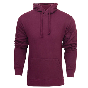 Sweat à capuche de bonne qualité logo personnalisé poids lourd sans ficelle surdimensionné 100% coton graphique 3D bouffant impression sweats à capuche pour hommes - Product Image 4