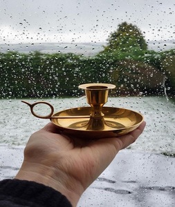 Table Top Decorative Brass Mini <b>Candle</b> <b>Stick</b> Holder Brass Gold Colour for Ramadan Decoration Metal <b>Candle</b> Holders in Bulk - Product Image 1