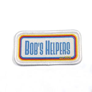 Parches Bordados Personalizados de Tela, Parches Bordados para Coser o Planchar, Parches Tejidos para Ropa, Parches de Tela de Sarga para Sombreros - Product Image 4