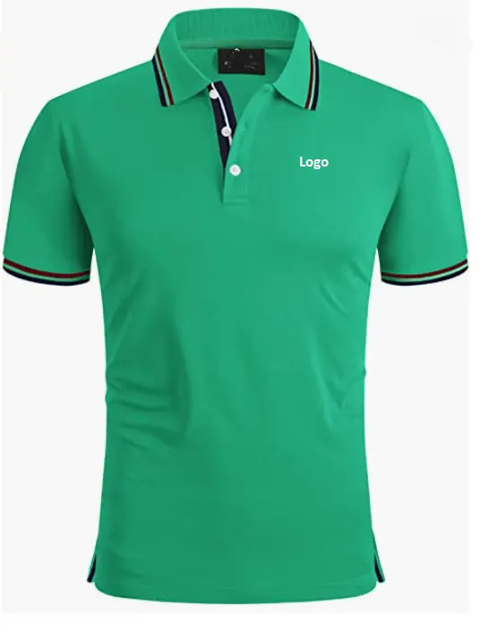 2023 nuovo arrivo Polo in cotone per uomo manica corta estate causale colletto Golf Tennis t-shirt