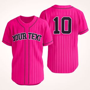 Stylish Sports Casual Baseball Jersey Breathable & Customizable with Sublimation Printing - Product Image 6