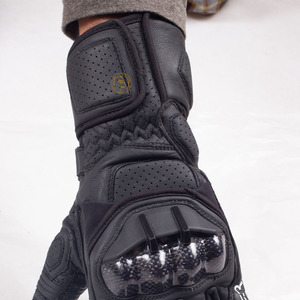 100% cuir moto main gants de sécurité en cuir véritable Street Wear course respirant gants en cuir - Product Image 2