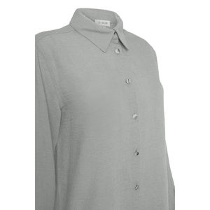 Blusa de Popelina de Corte Holgado con Detalles Bordados de Leopardo, Flores y Puntos - Product Image 2