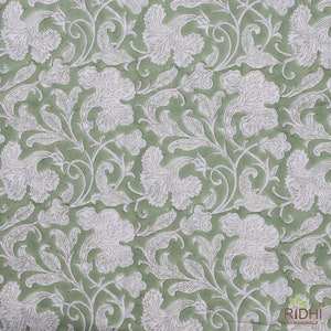 Sage Green and White