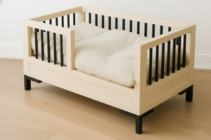 Base de Cama para Mascotas de Madera Ecológica de Lujo, Base de Madera Maciza para Perros y Gatos de Todos los Tamaños |   Muebles Duraderos para Mascotas de Fábrica - Product Image 4