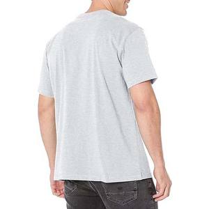 Camiseta de Hip Hop Personalizada con Logotipo, 100% Algodón Peinado Ecológico para Hombre, Estilo Cuello Alto con Impresión Serigrafiada de Alta Calidad y Talla Grande - Product Image 6