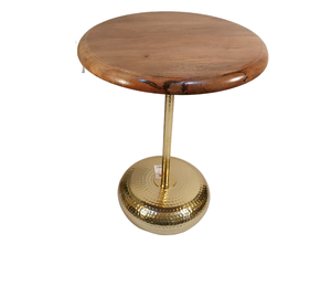 โต๊ะทำจากไม้ชุบทองแบบพรีเมี่ยมโต๊ะคอนโซลด้านข้างโต๊ะส่วนกลางหรูหราสำหรับตกแต่งบ้านโรงแรมเฟอร์นิเจอร์ - Product Image 2