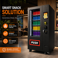 Ouruoxi Groothandel Grote Touchscreen QR-code Munt- en Creditcard Betaalautomaat Merken voor Drankjes en Snacks Bedrijfsconcept