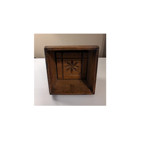 Beurrier en bois avec couvercle Beurrier avec petite taille et forme carrée et au meilleur prix Outils à fromage - Product Image 6