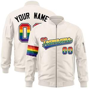 Fabricant d'usine direct vestes de baseball de sports d'hiver matériel et Logo sur mesure veste universitaire de qualité professionnelle - Product Image 5