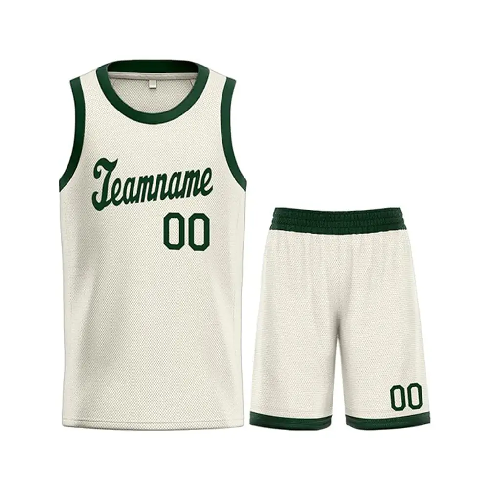 5Xl Plus maat V-kraag basketbaluniform met ronde hals sublimatie basketbalshirt op maat