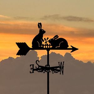 Vintage Style Decorative Iron Weathervane with Intricate <b>Animal</b> Design for <b>Garden</b> <b>Ornaments</b> Roof Tops and Barns Decor - Product Image 3
