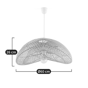 Best Price for Wholesale Natural <b>Rattan</b> Lampshade Chandeliers <b>Pendant</b> Lights for Home or Hotel and Restaurant Villa ML05 - Product Image 4