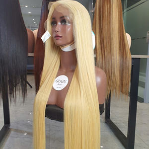 Pelucas de cabello humano frontal completo de hueso recto, cabello virgen crudo, pelucas frontales de encaje sin pegamento, prearrancadas para mujer - Product Image 6