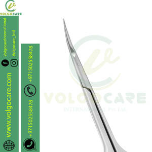 Tijeras para el cabello de nariz curvada y redondeada de excelente calidad 2025 para hombres, Juego de 2 tijeras para manicura de cutículas de uñas, Kit de tijeras - Product Image 3