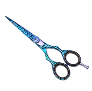 Tijeras profesionales para peluquería, tijeras de corte de pelo de peluquero de acero inoxidable recubiertas de papel con tornillo ajustable - Product Image 4