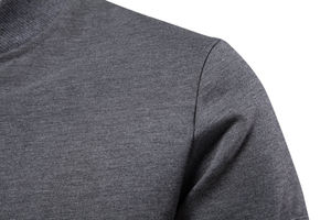 2025 nuevas sudaderas con capucha de cuello levantado para hombre de primavera y otoño, sudaderas con cremallera de manga larga para hombre, sudaderas con capucha fabulosas de Color informal para hombre - Product Image 4