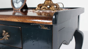 Mesa de Centro Número de Serie 2007, Hecha de Madera de Caoba Antigua de Calidad, Precio Económico, 47x47x65 - Product Image 3